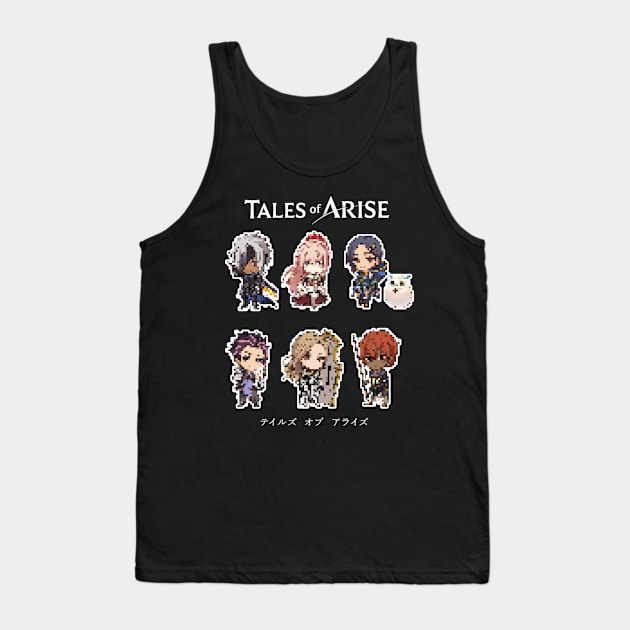 tales of arise - pixle 2 Tank Top by Japanese Mask Art